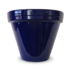 6.5"Cobalt Cera Planter