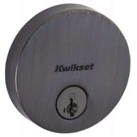 VB RND SGL Cyl Deadbolt