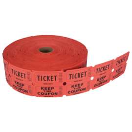 50/50 Raffle DBL Ticket