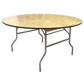 60" RND PlyWD Table