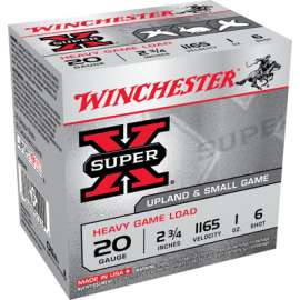 25RND 20GA 2-3/4#6 Ammo