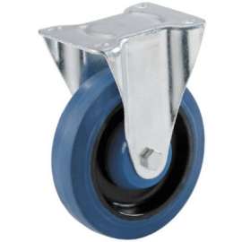 4"BLU Elas Rigid Caster