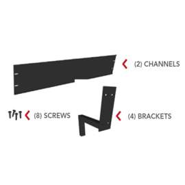 4' Header HDW Kit