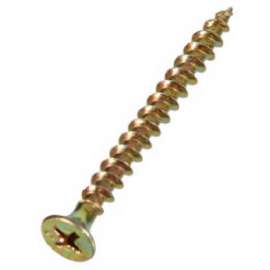 50PK 8x3 GLD Screw