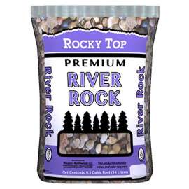 .5CUFT River Rock Stone