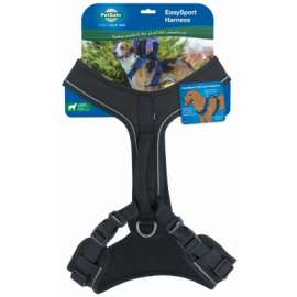 LG BLK DogSport Harness