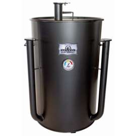 55GAL BLK Drum Smoker