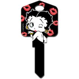 KW1 BettBoop Key Blank