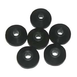 6PK 3/8"Bev Fauc Washer