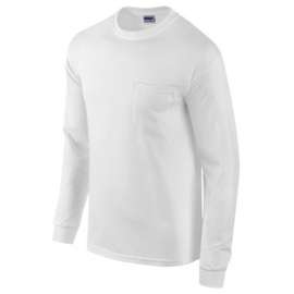 XXL WHT L/S T Shirt