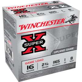 25RND 16GA 2-3/4#8 Ammo