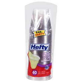 Hefty 40CT 9OZ CLR Cups