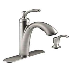 SS SGL PullKitch Faucet