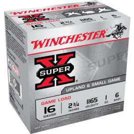 25RND 16GA 2-3/4#6 Ammo