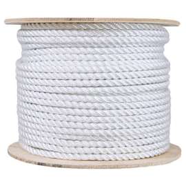 1/4"x600' WHT Nyl Rope