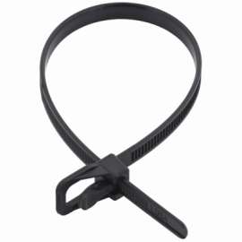 20PK 6" BLK EveryTie