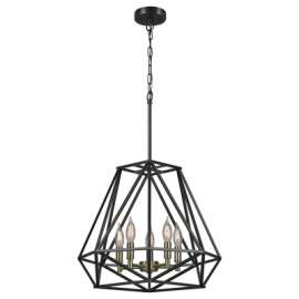 5LGT BRZ Chandelier