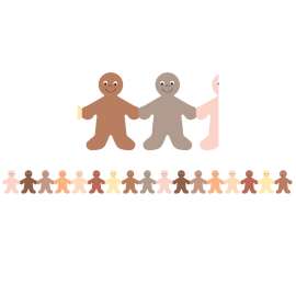 Multicultural Kids Mighty Brights Border