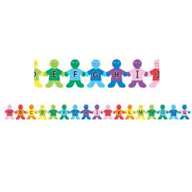Alphabet Kids Classroom Borders , 12/pkg