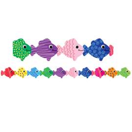 (5 PK) ASSORTED FISH BORDER