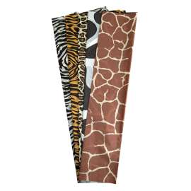Animal Skins Designs Tissue Paper, 5 Designs, 20" x 30", 20 sheets
