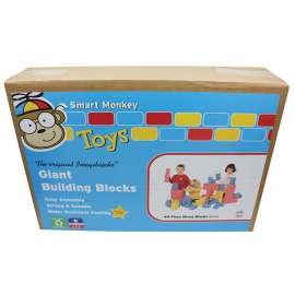 ImagiBRICKS Giant Building Block Set, 40 Pieces