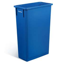Plastic Prince 23 Gallon Slim Waste Container Collection, Narrow Commercial Trash Cans and Recycling Lid Options Sold Separately for Home, Kitchen, Office and Restaurant