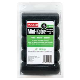 Wooster Mini-Koter Foam 4 in. W Mini Paint Roller Cover 10 pk