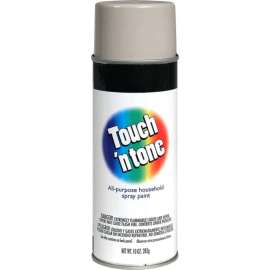 Touch N Tone Flat Aluminum Spray  Paint 10 oz
