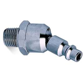 Senco Industrial Swivel Male Plug 1/4 in. MPT X 1/4 in. 1 pc