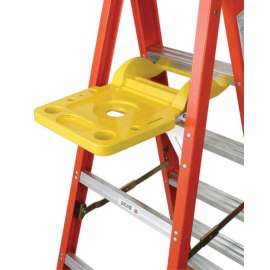 Werner Polyethylene Yellow Pail Shelf 1 pk