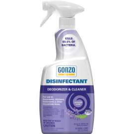 Gonzo Lavender Scent Disinfectant Deodorizer and Cleaner 24 oz 1 pk
