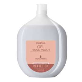 Method Vanilla & Raspberry Scent Gel Hand Wash Refill 34 oz