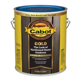 Cabot Gold Low VOC Starlit Gray Varnish Stain 1 gal