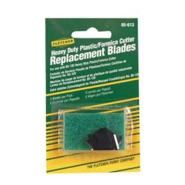 Fletcher-Terry Steel Heavy Duty Replacement Blade 0.33 in. L 5 pc