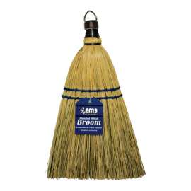 Elite 8 in. W Soft Broomcorn/Yucca Broom