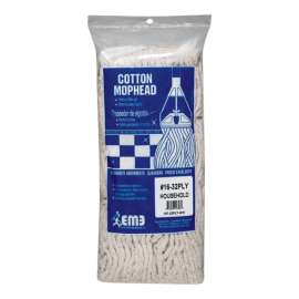 Elite Mops and Brooms #16 Cut End Cotton Mop Refill