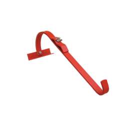 Qual-Craft Steel Red Ladder Hooks 1 pk