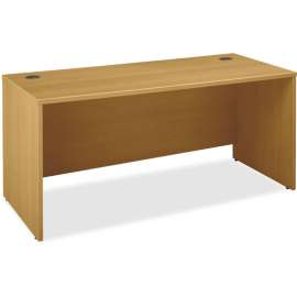 Bush Business Furniture Series C66W Desk Shell in Light Oak