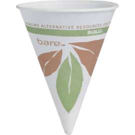 Bare Paper Cone Cups