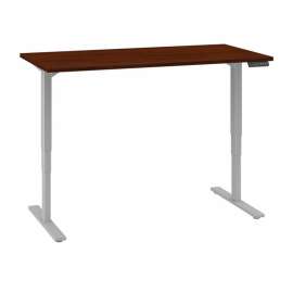 Bush Business Furniture 60W x 30D Height Adjustable Standing Desk Hansen Cherry