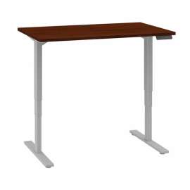 Bush Business Furniture 48W x 30D Height Adjustable Standing Desk Hansen Cherry