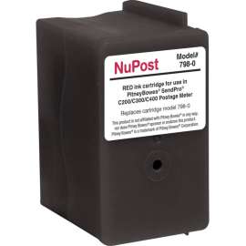 Clover Technologies Remanufactured Inkjet Ink Cartridge - Alternative for Pitney Bowes PT7980 - Red - 1 Each