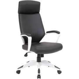 Boss White/Black Gaming Chair
