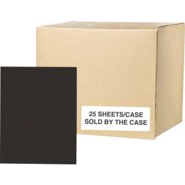 Roaring Spring Black Posterboard 22"x28" , Full case of 25 Boards, 16 pt Thickness, 2-Sided