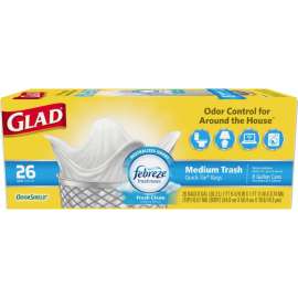 Clorox Medium Quick-Tie Trash Bags - OdorShield