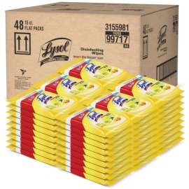 Lysol To Go Disinfecting Wipes in Flatpacks