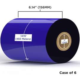 Clover Technologies Thermal Transfer Ribbon - Alternative for Zebra 3200BK15645 - Black - 1 Carton