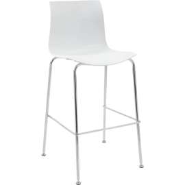 Boss White Stool