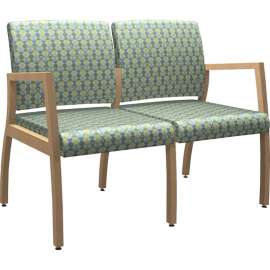 HPFI Axxess 984 End Arms Ganged Guest Chairs